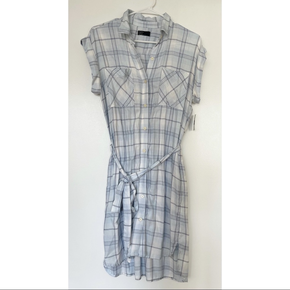 Gap Plaid Midi Dress (Size: XS)